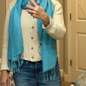 Elegant Blue Scarf
